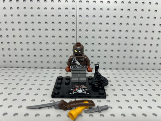 Cursed Deck Gunner Custom Block-Style Figure