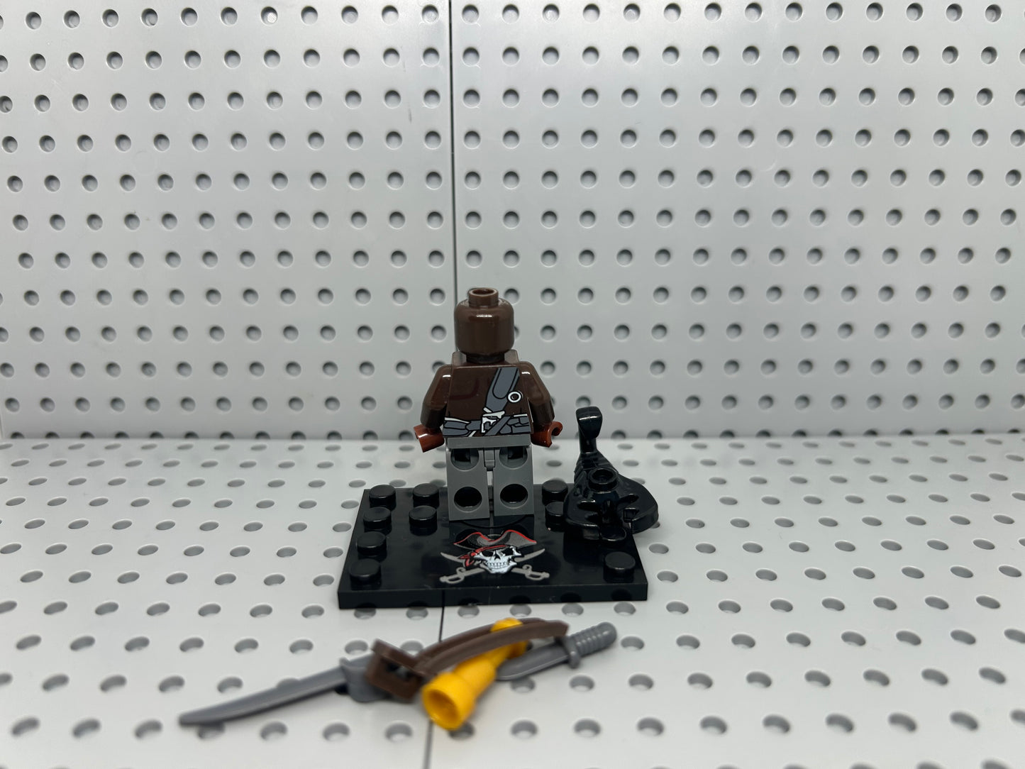 Cursed Deck Gunner Custom Block-Style Figure