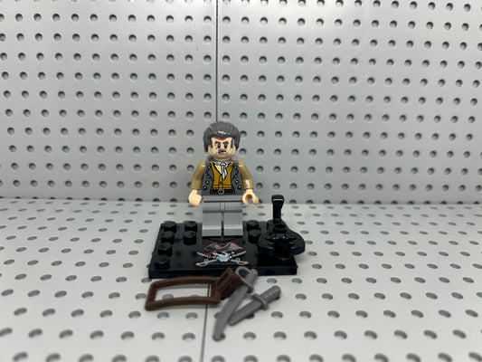 Loyal Pirate First Mate Custom Block-Style Figure