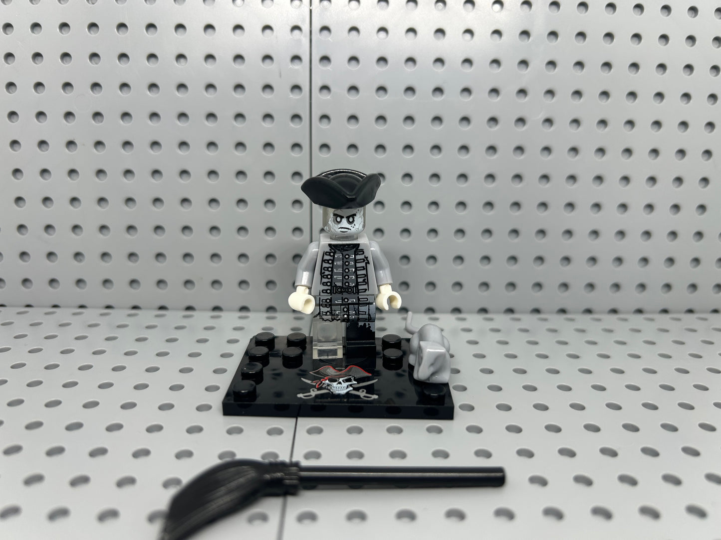 Caribbean Pirate Officer Custom Block-Style Figure