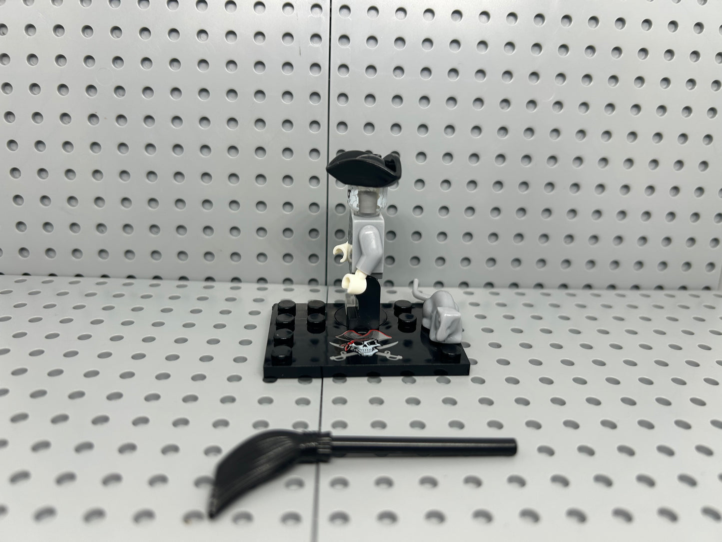 Caribbean Pirate Officer Custom Block-Style Figure