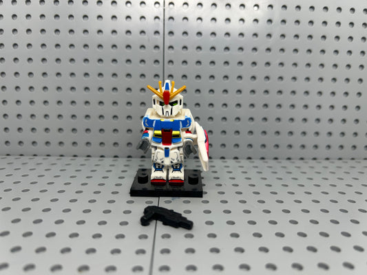 Wave Rider Battle Mech Custom Block-Style Figure