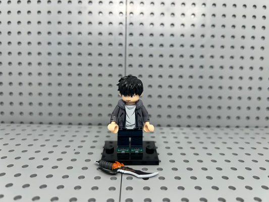 Dark Sovereign Fighter Custom Block-Style Figure