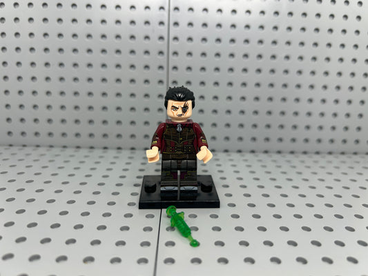 Shadow Syndicate Boss Custom Block-Style Figure