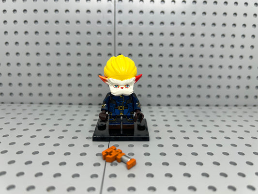 Genius Gadget Inventor Custom Block-Style Figure