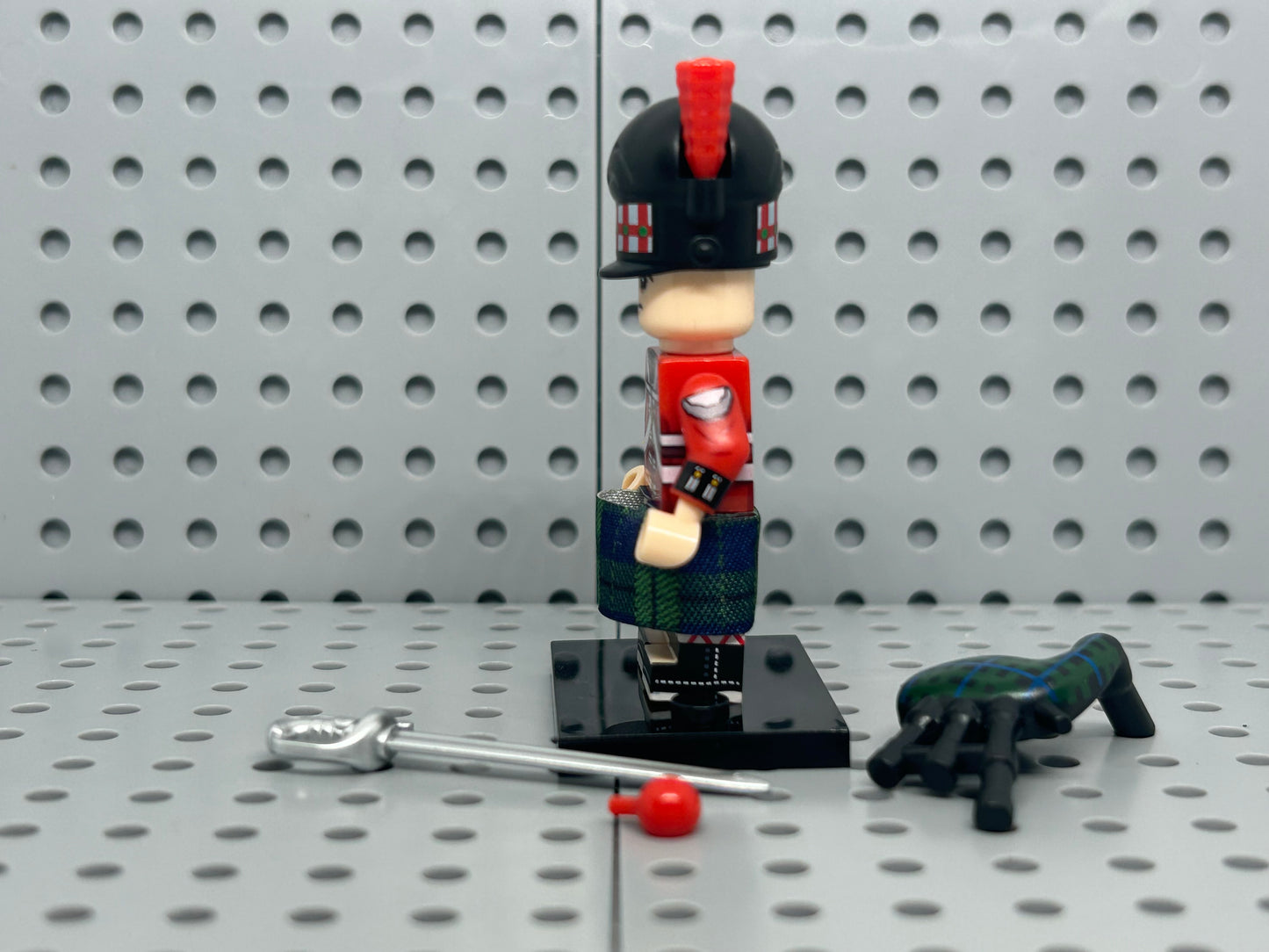 Scottish Highlander Piper Custom Minifigure