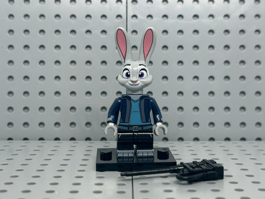 Bunny Badge Hero Custom Minifigure
