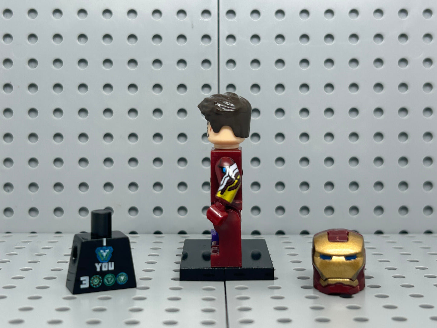 Arc Reactor Warrior Custom Minifigure
