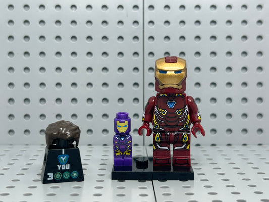 Arc Reactor Warrior Custom Minifigure