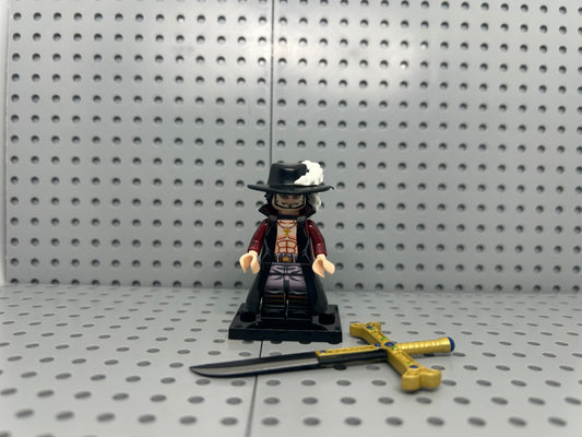 Brickule Mihawk Custom Minifigure