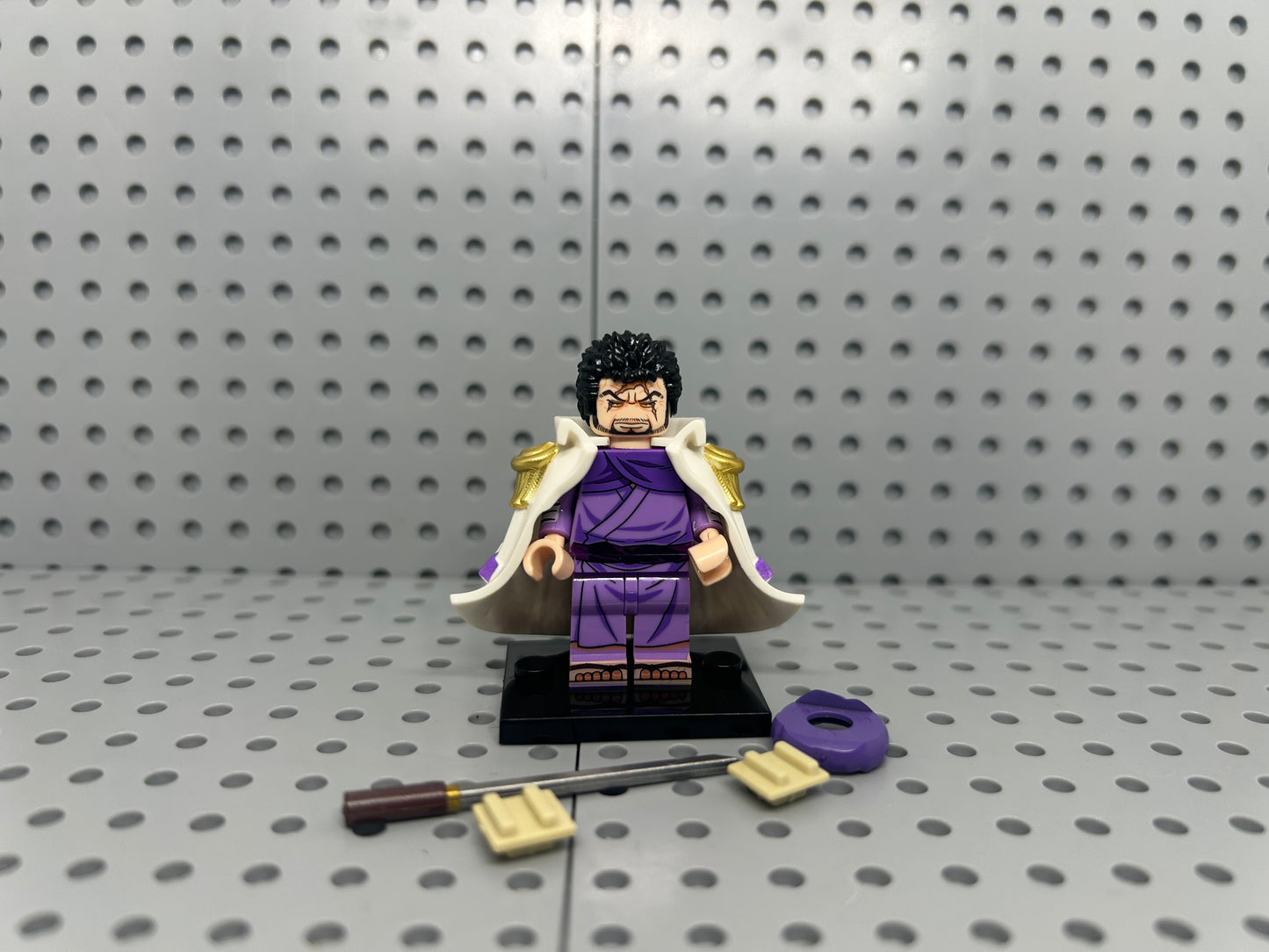 The Purple Tiger Custom Minifigure
