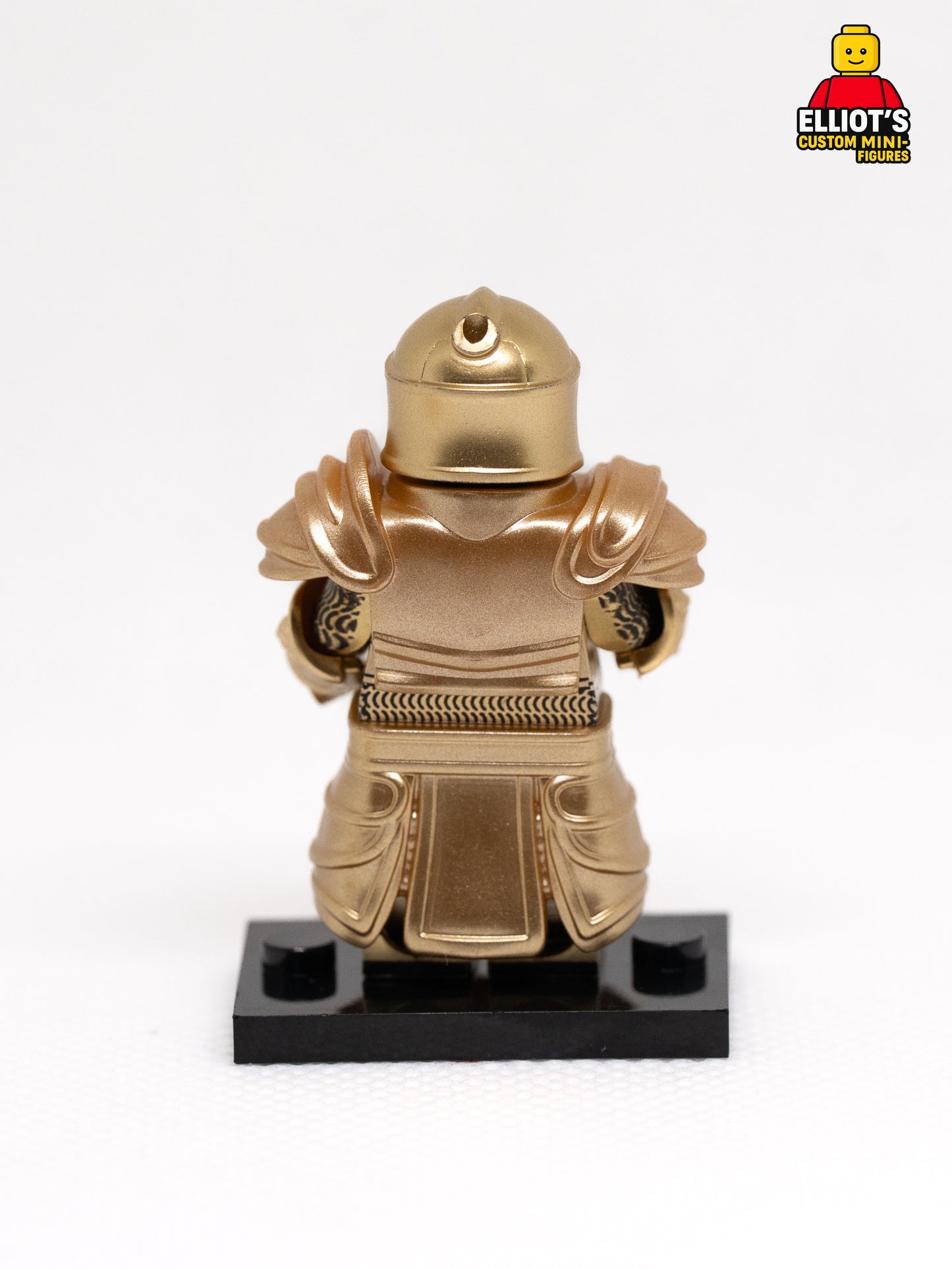 Medieval Golden Knight Custom Minifigure
