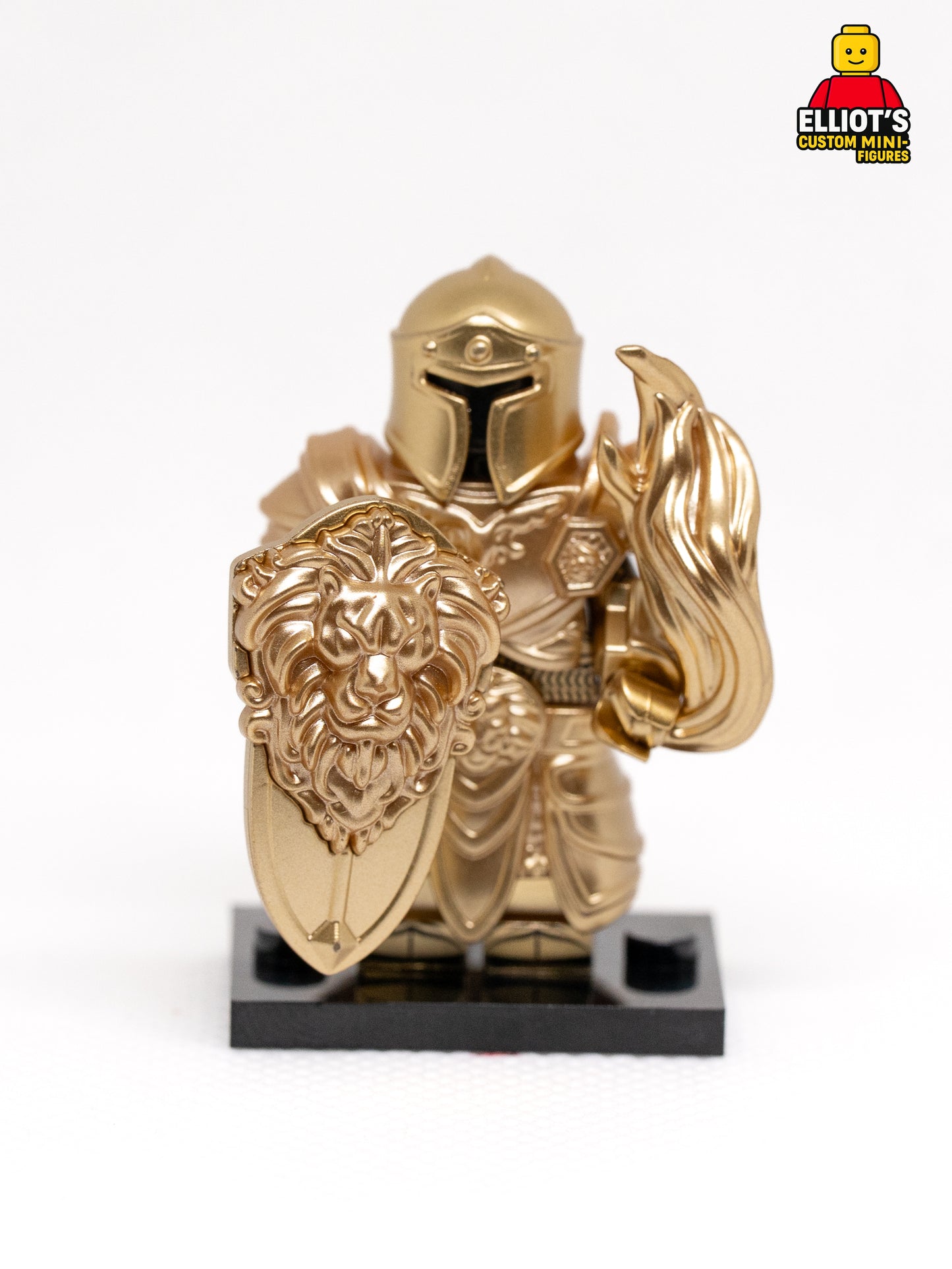 Medieval Golden Knight Custom Minifigure