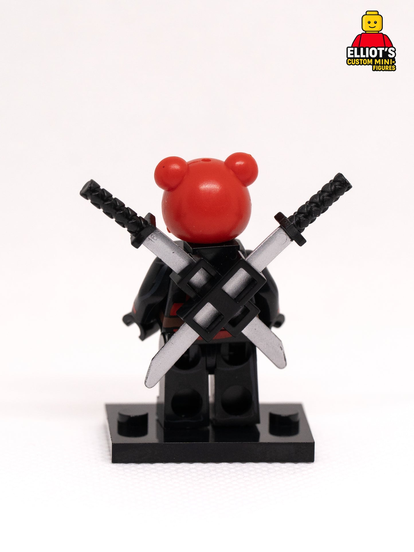 Masked Panda Mercenary Custom Minifigure