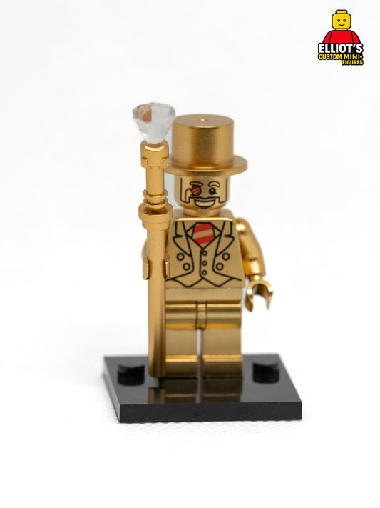 Mr. Gold Custom Minifigure
