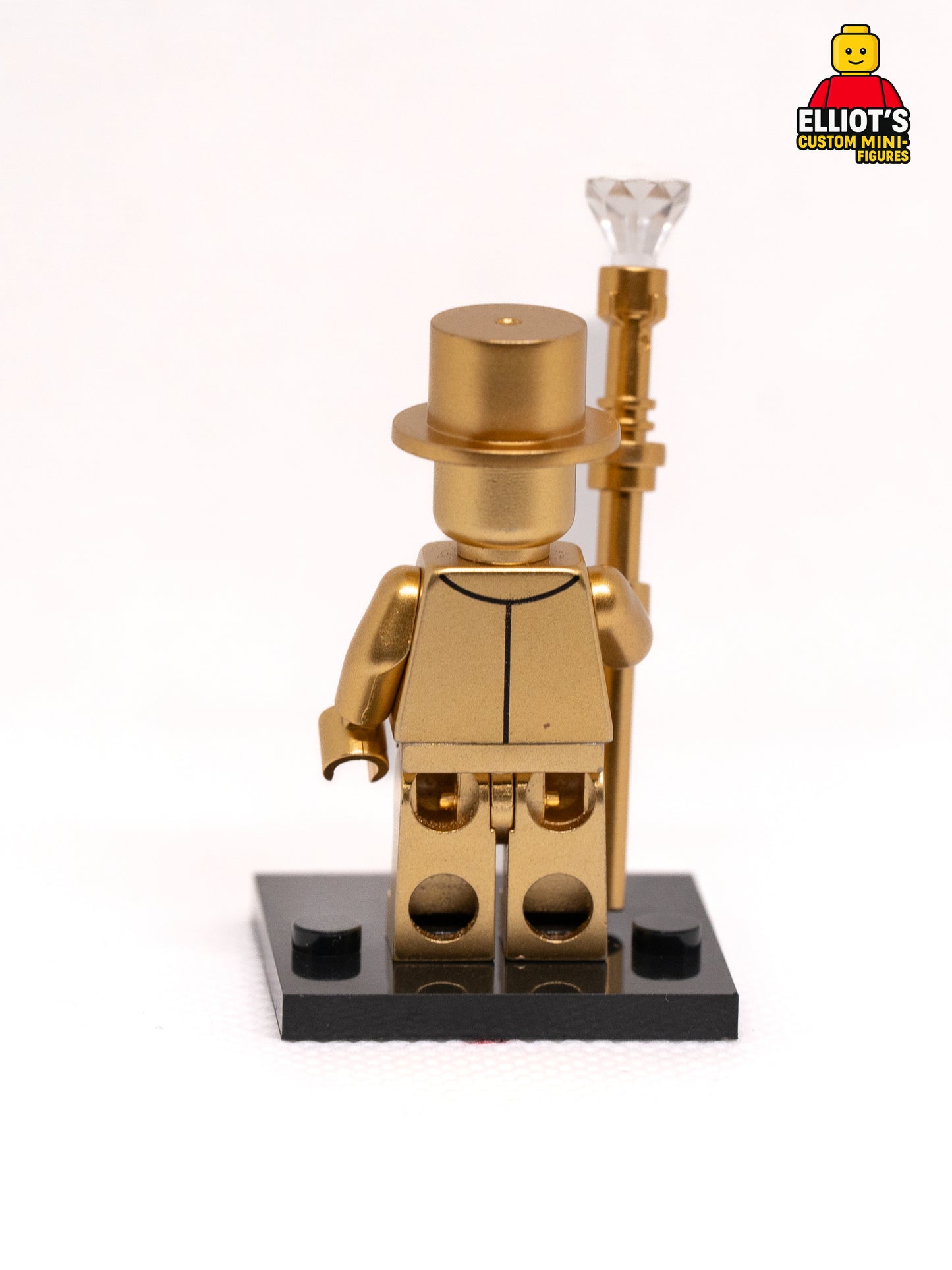Mr. Gold Custom Minifigure