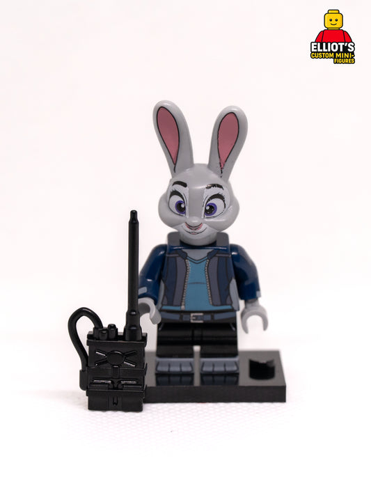 Bunny Badge Hero Custom Minifigure