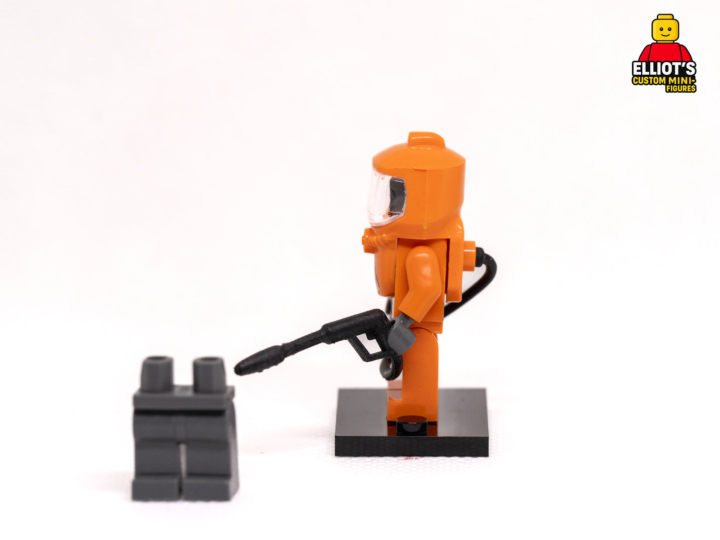 Hazmat Zombie Custom Minifigure