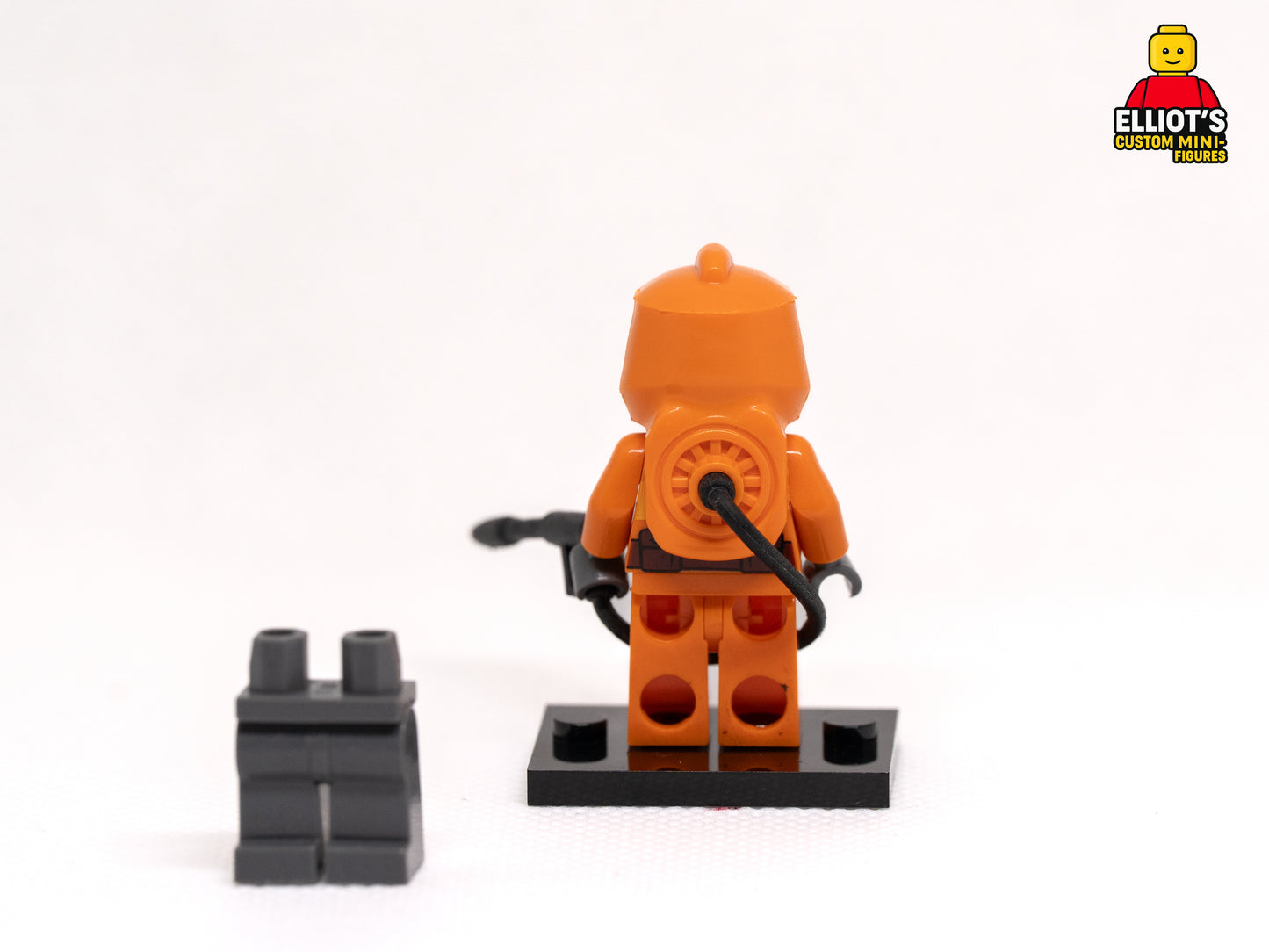 Hazmat Zombie Custom Minifigure