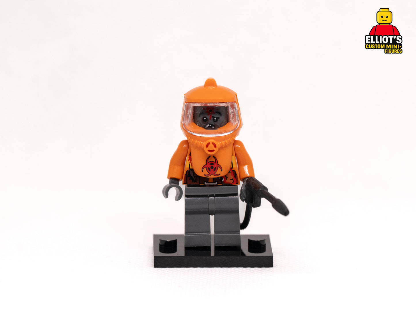 Hazmat Zombie Custom Minifigure