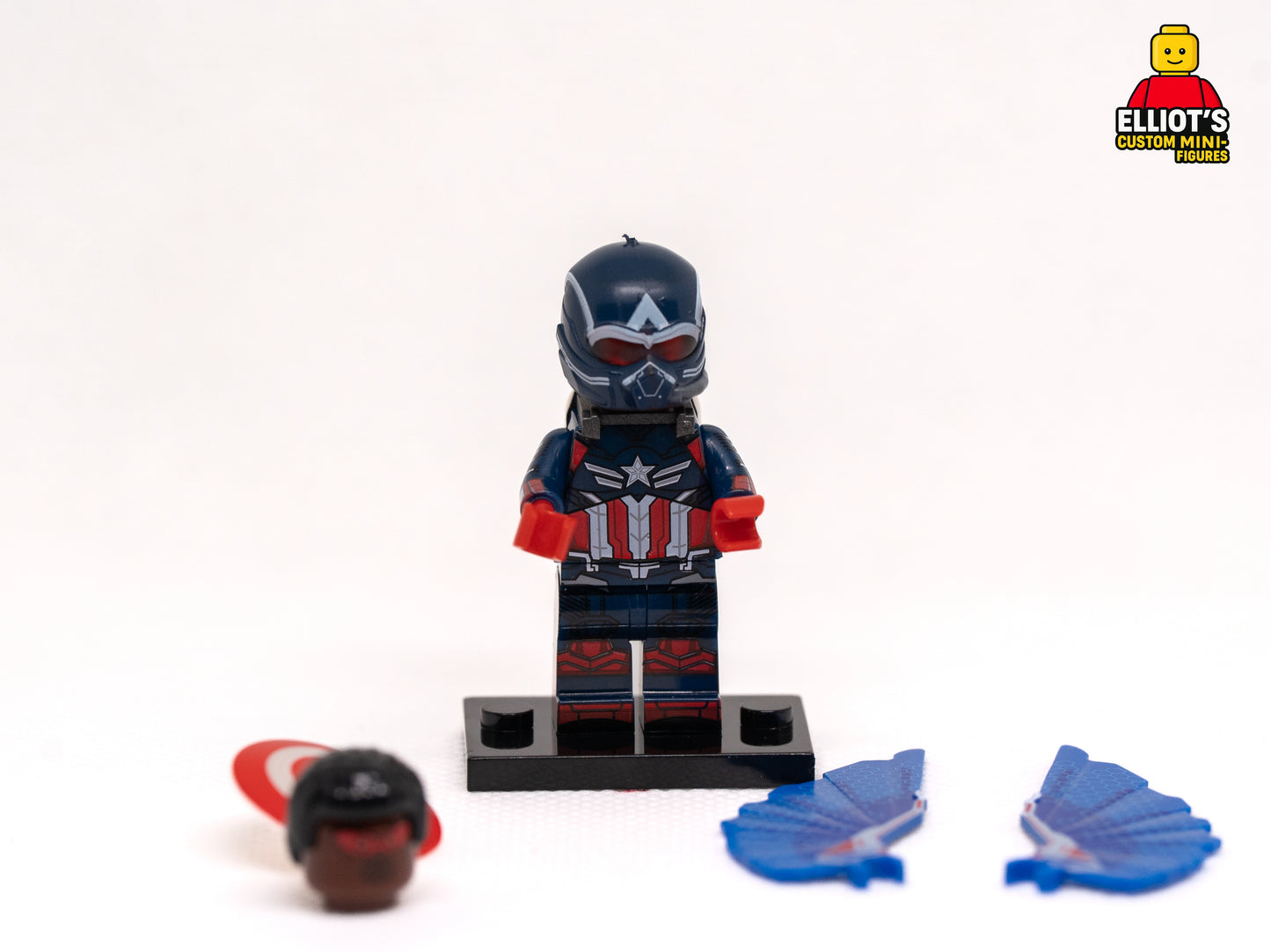 Falcon Shield Hero Custom Minifigure