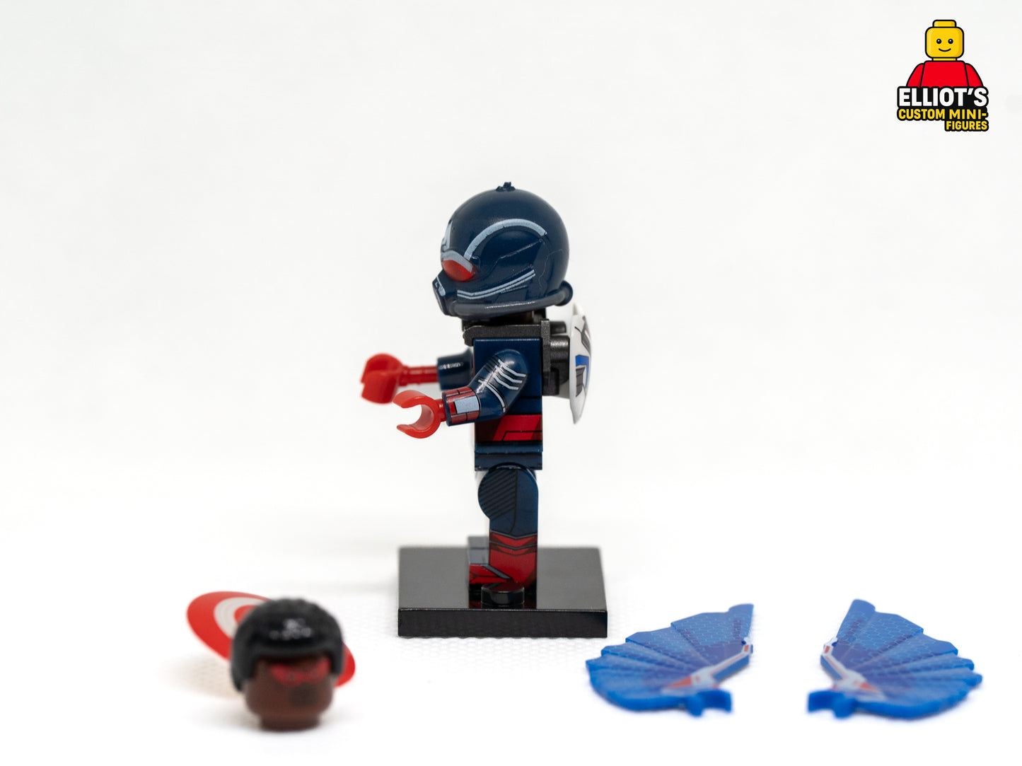 Falcon Shield Hero Custom Minifigure