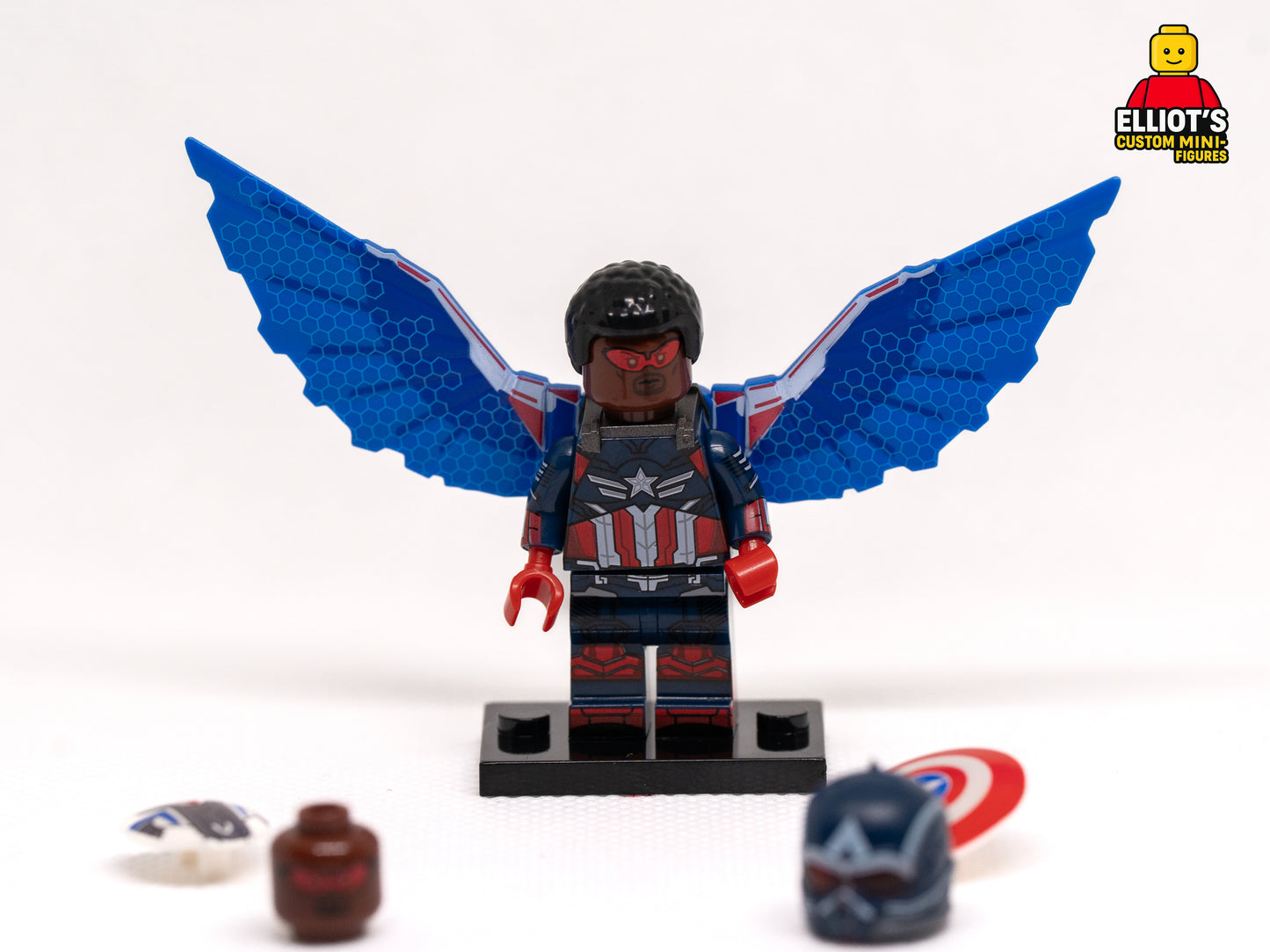 Falcon Shield Hero Custom Minifigure