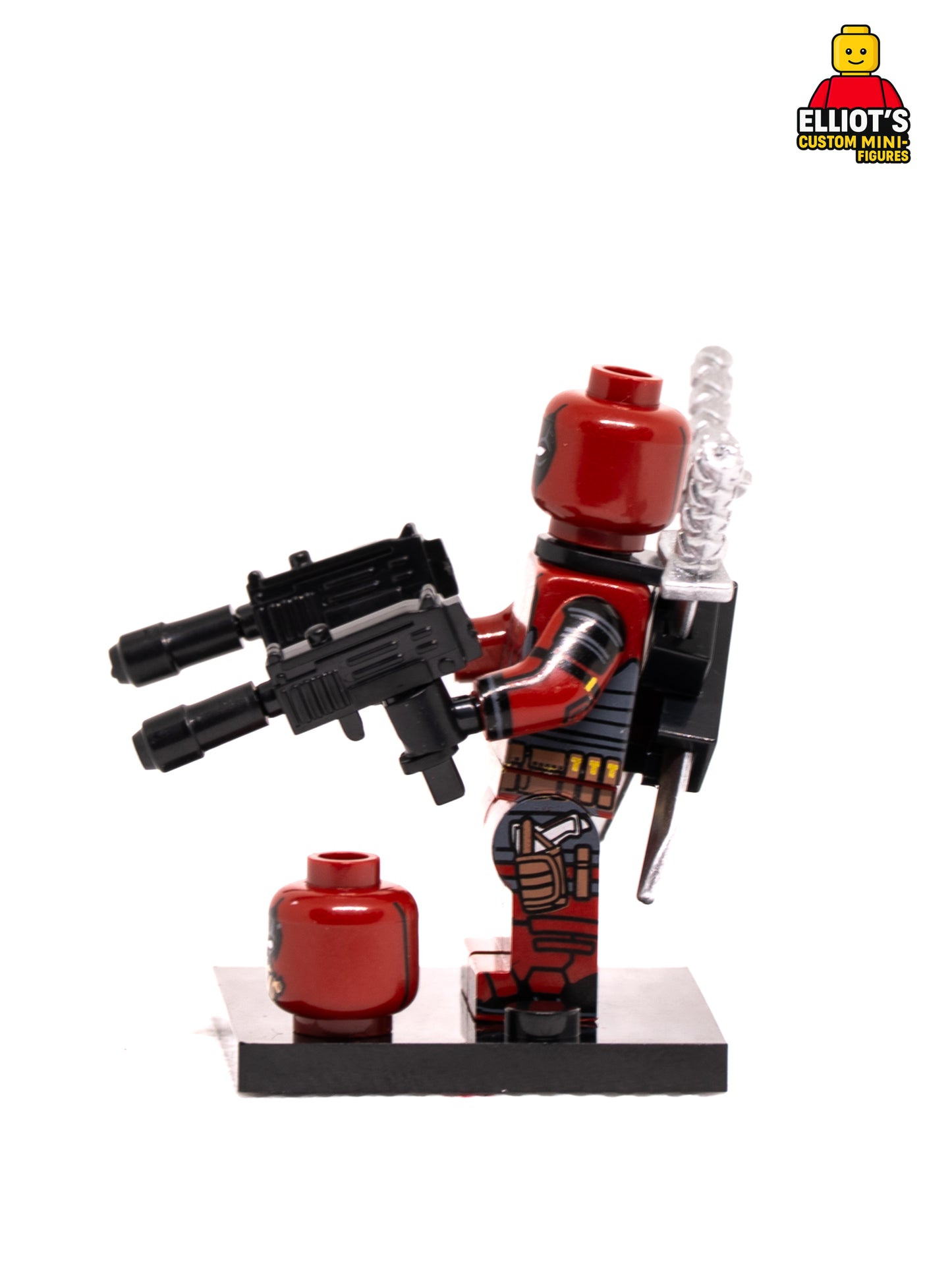 Red Suit Assassin Custom Minifigure
