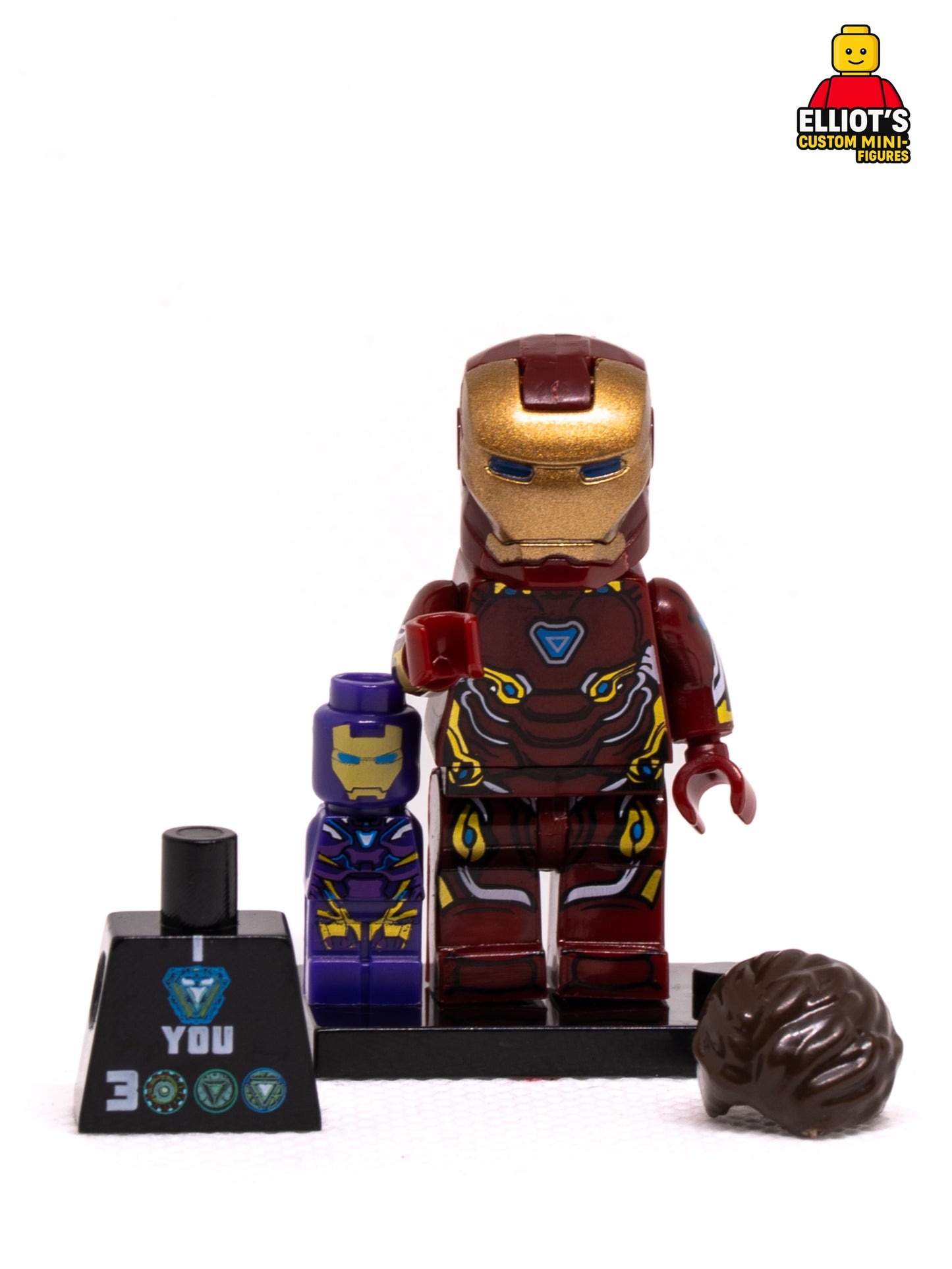 Arc Reactor Warrior Custom Minifigure