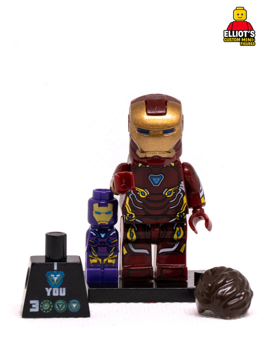 Arc Reactor Warrior Custom Minifigure