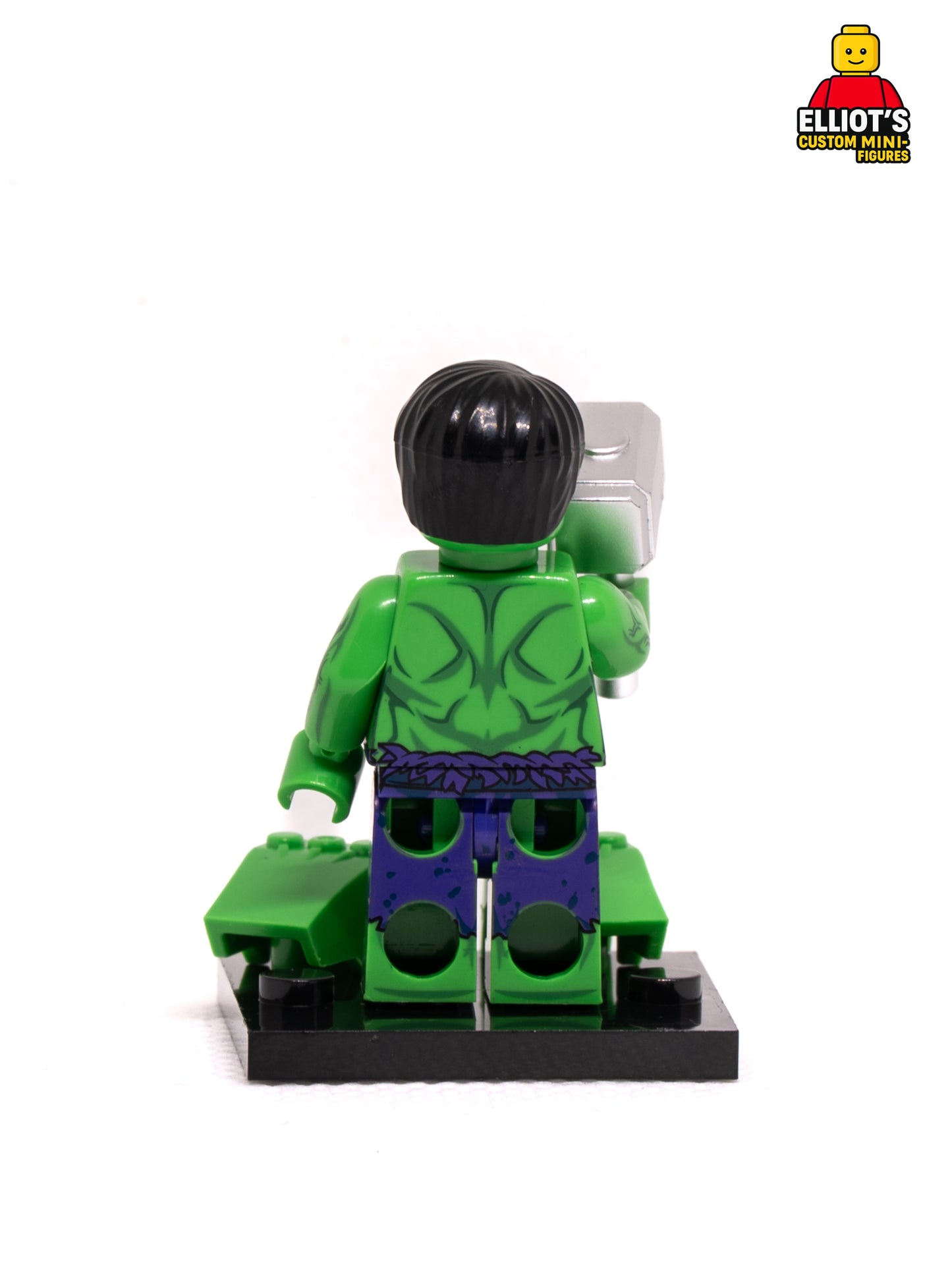 Green Rage Hero Custom Minifigure