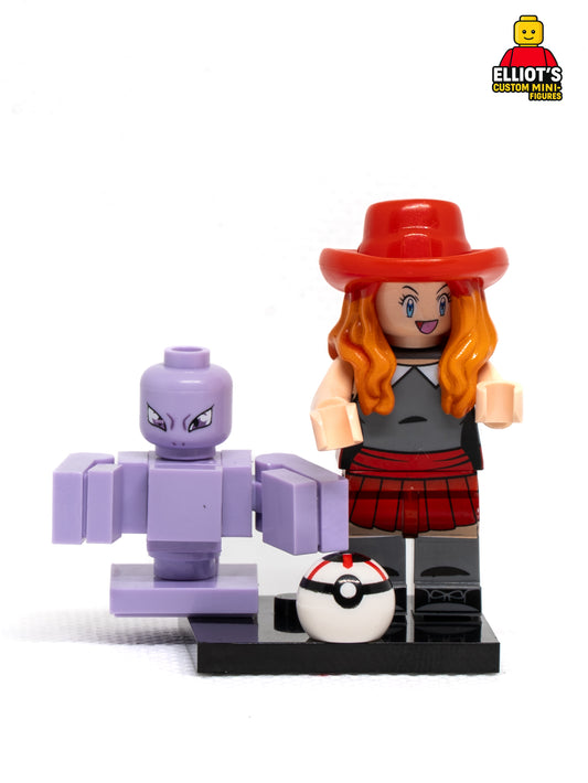 Elegant Trainer, Psychic Power Custom Minifigure