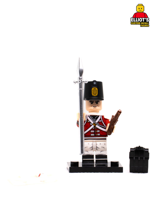 British Fusilier Soldier Custom Minifigure