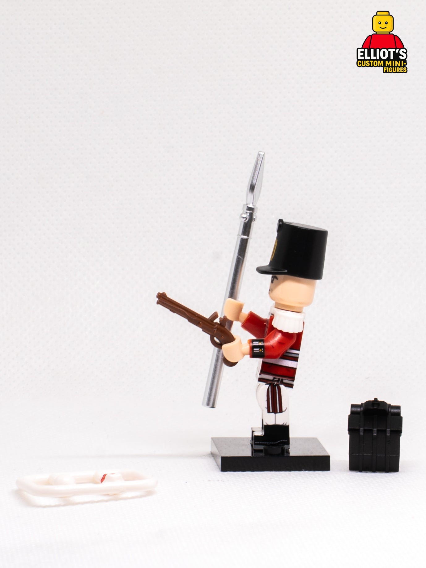 British Fusilier Soldier Custom Minifigure