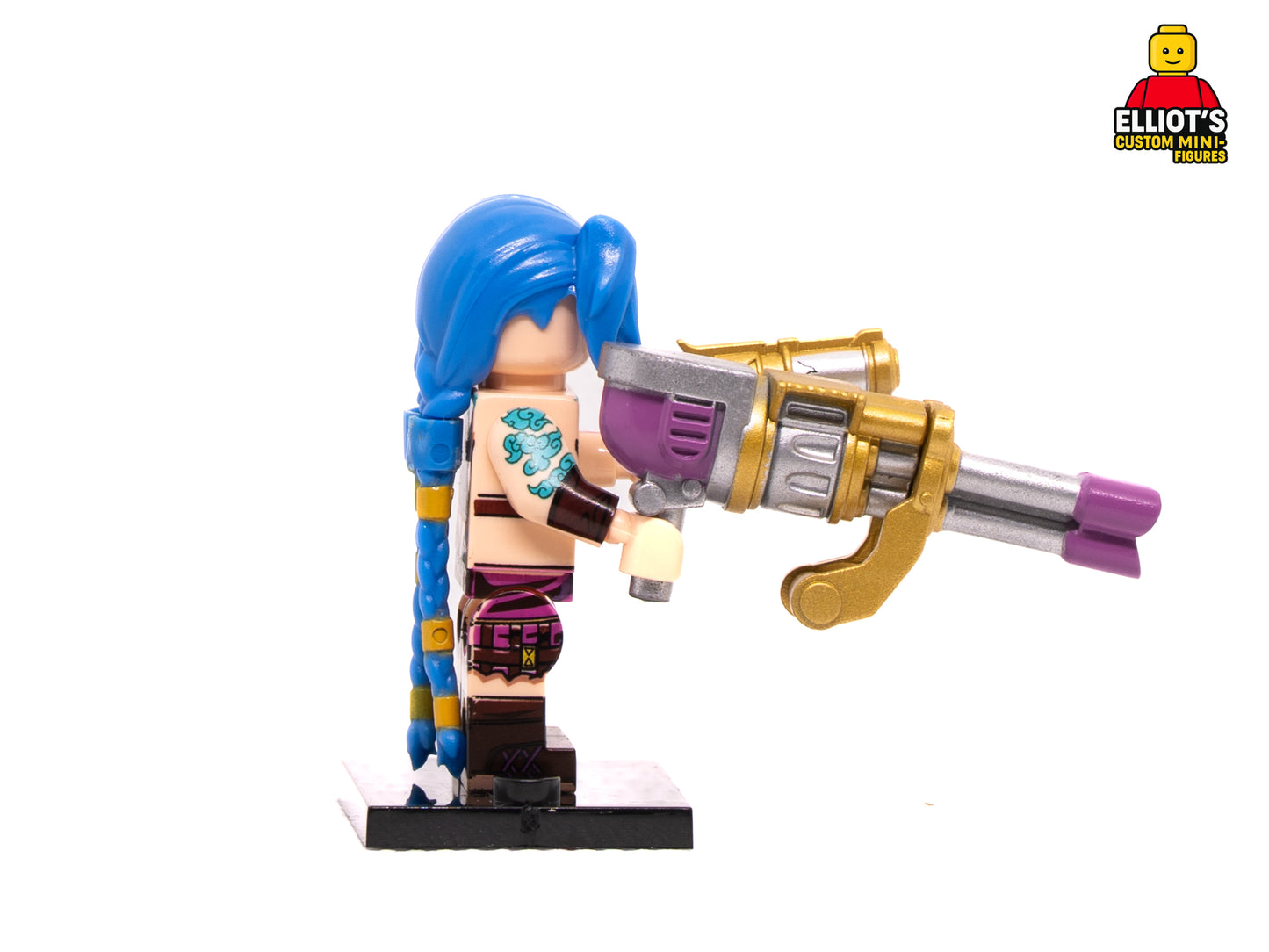 Shadow Syndicate Boss Custom Minifigure