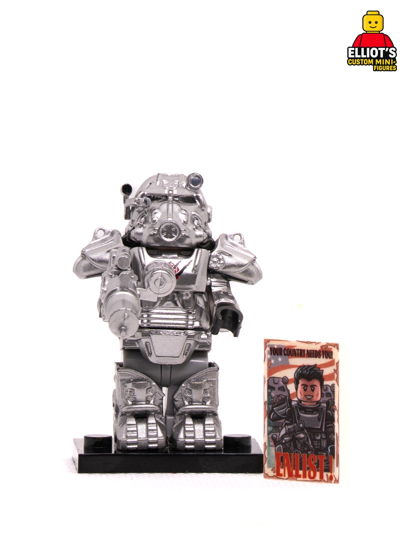 Steel Enforcer Custom Minifigure