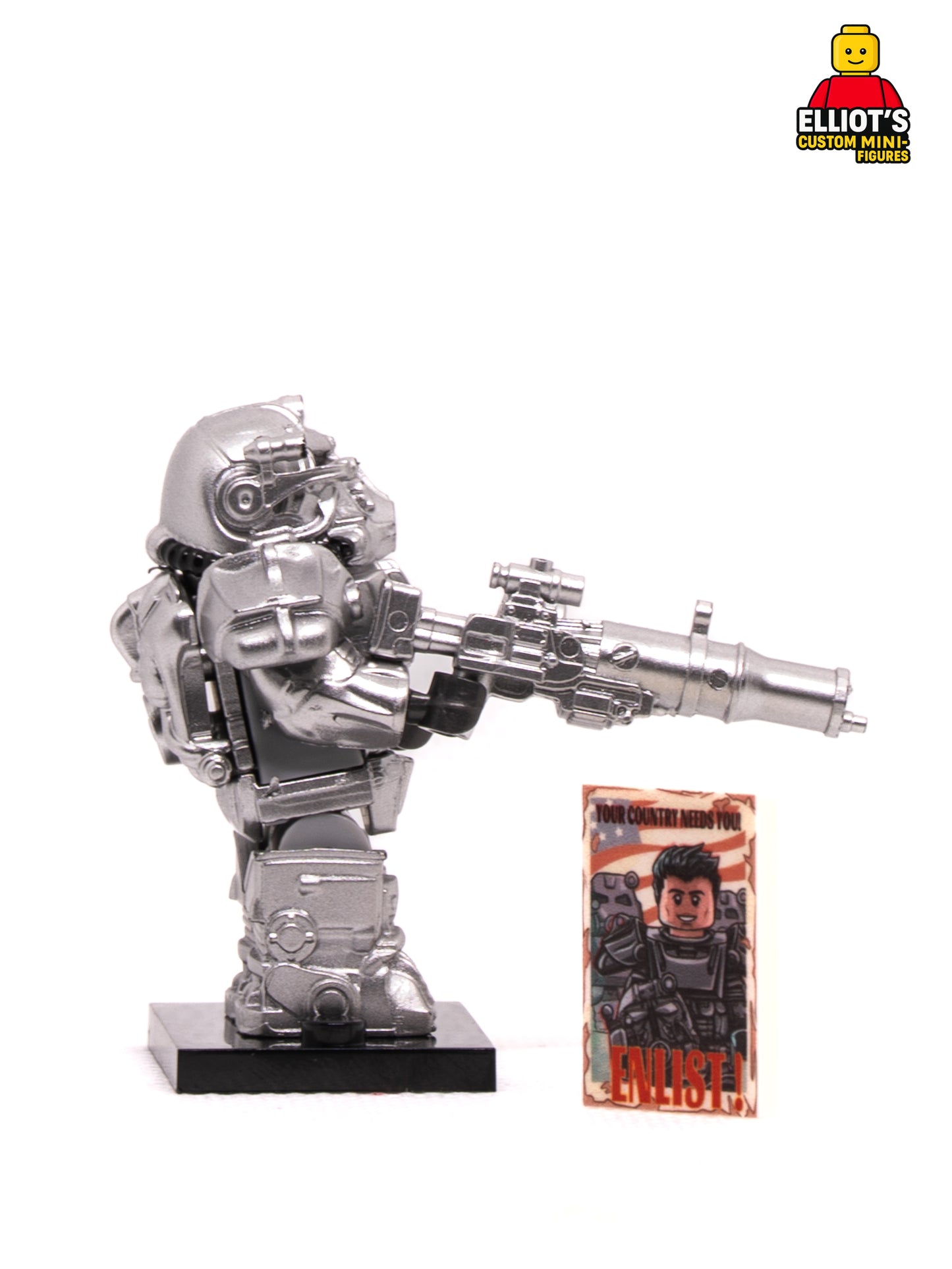 Steel Enforcer Custom Minifigure