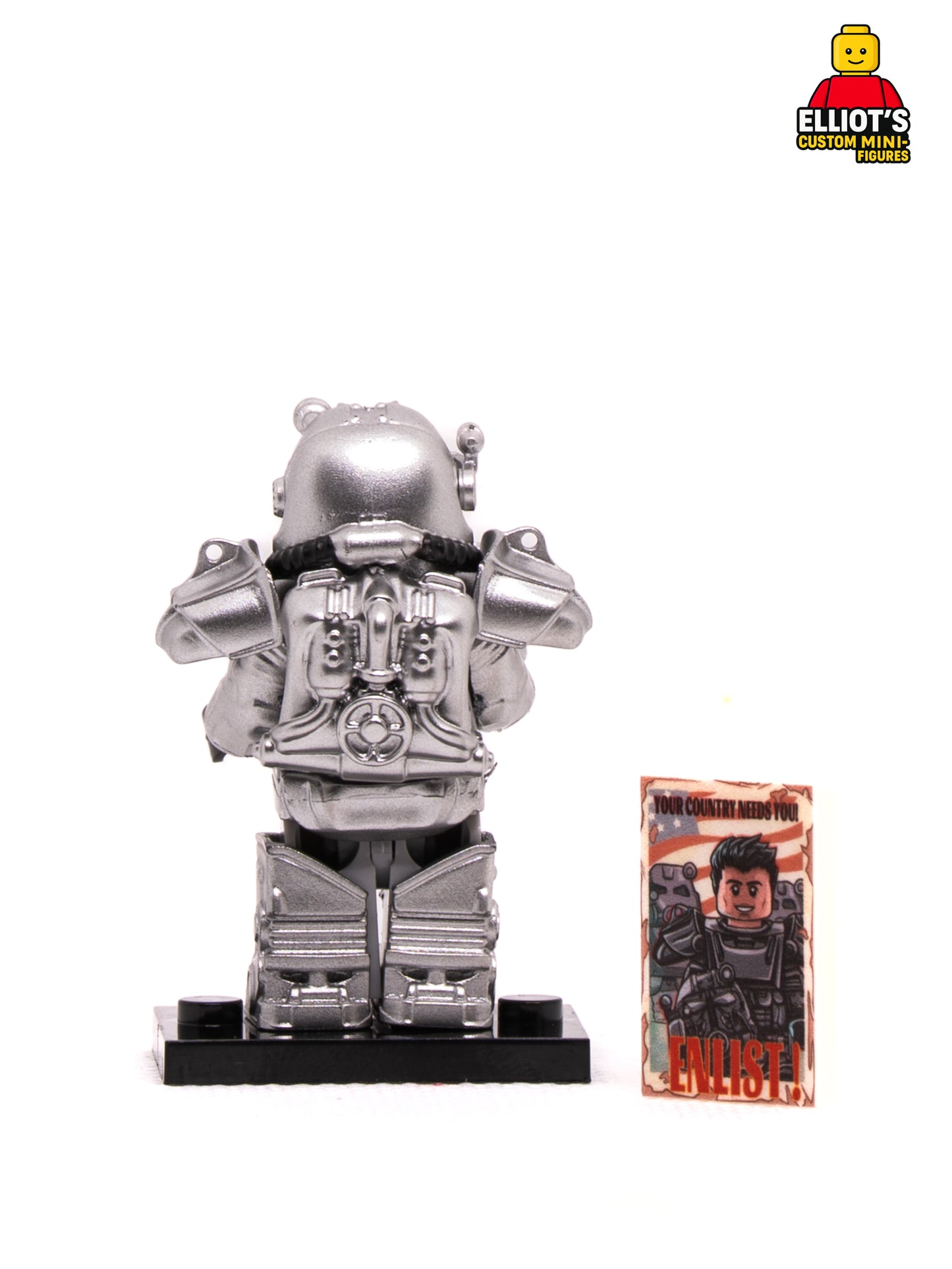Steel Enforcer Custom Minifigure