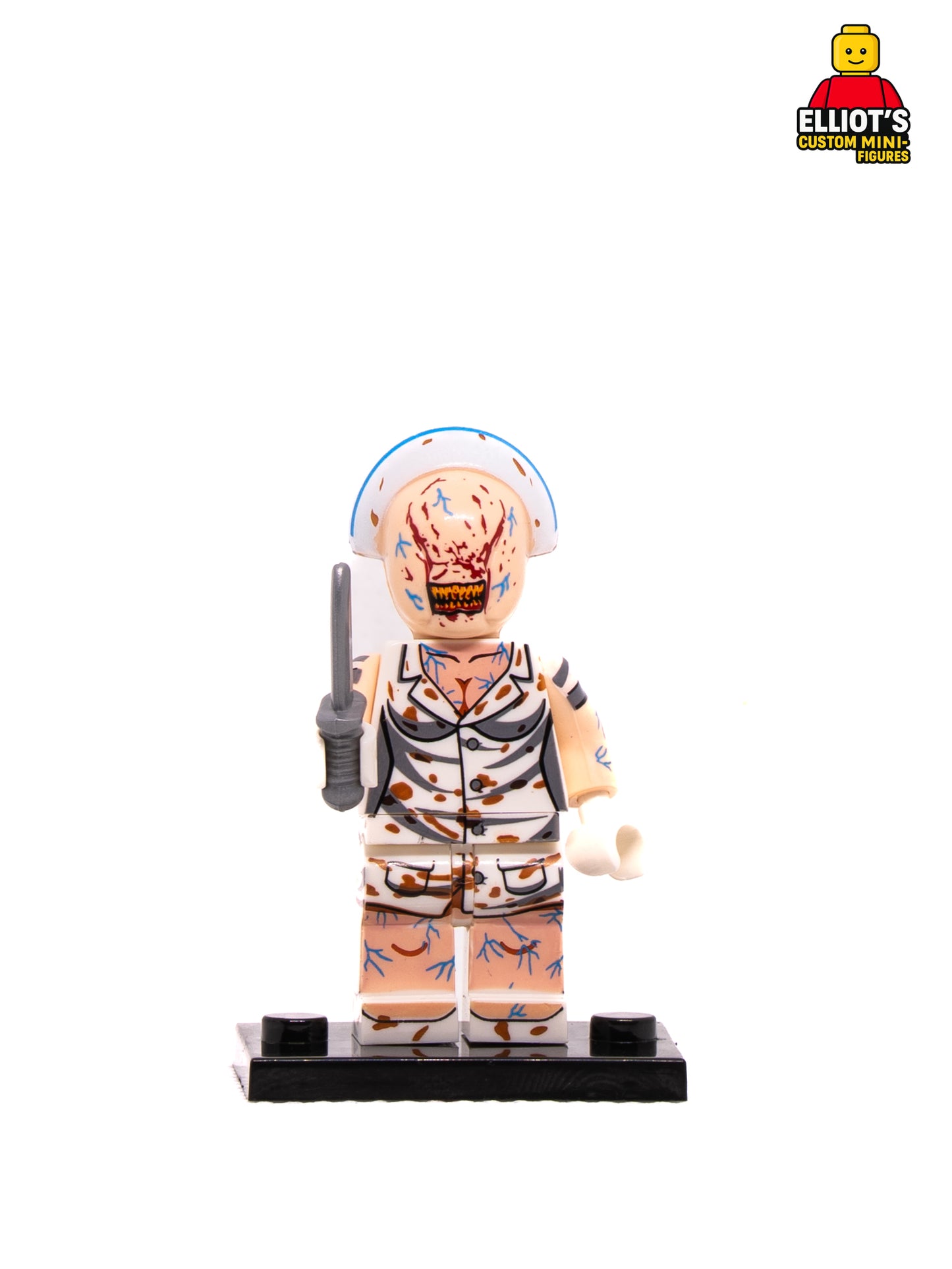 Zombi Nurse Custom Minifigure