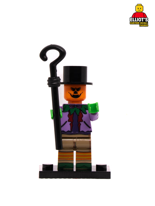 Pumpkin Head Man Custom Minifigure