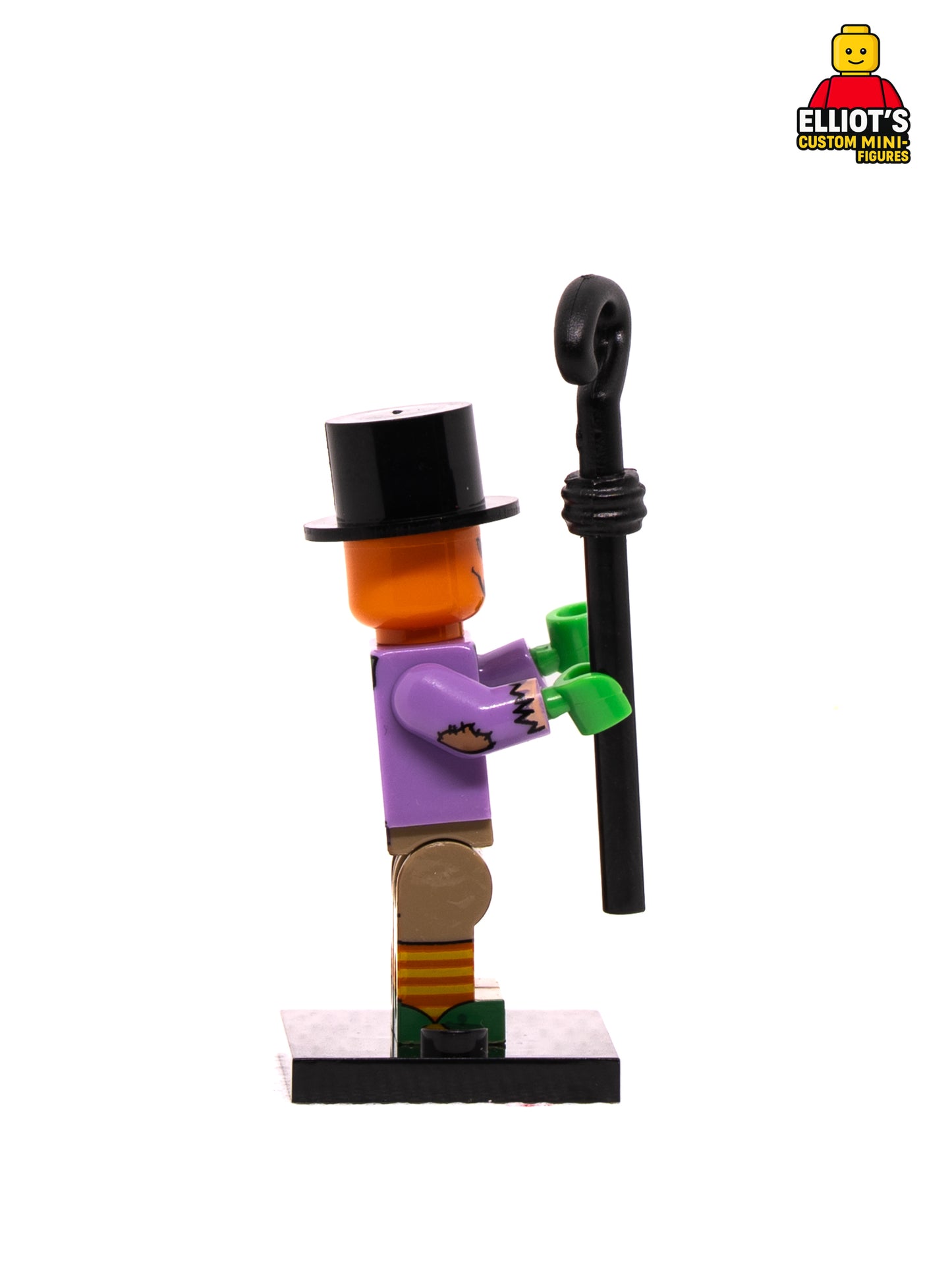 Pumpkin Head Man Custom Minifigure