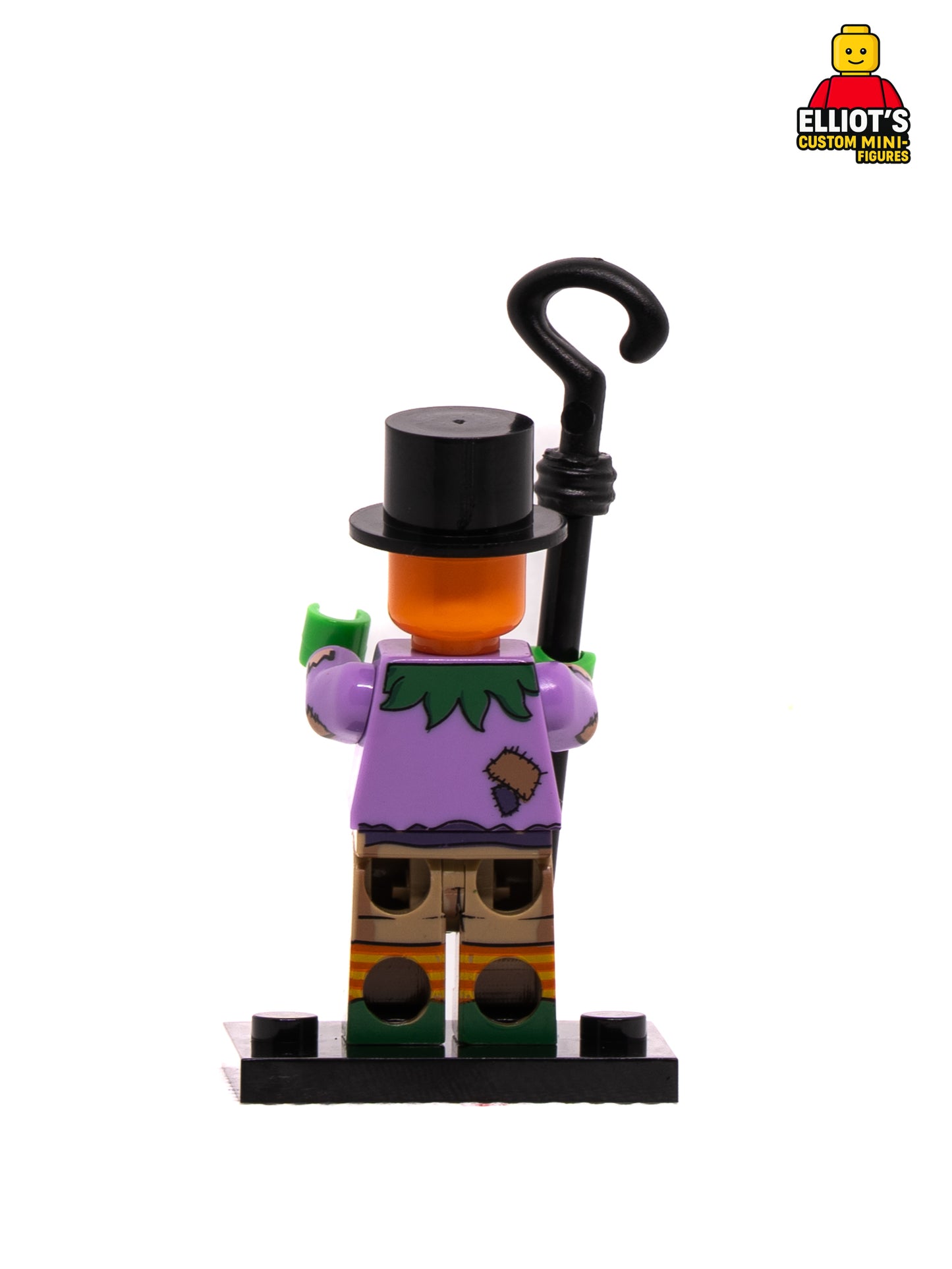 Pumpkin Head Man Custom Minifigure